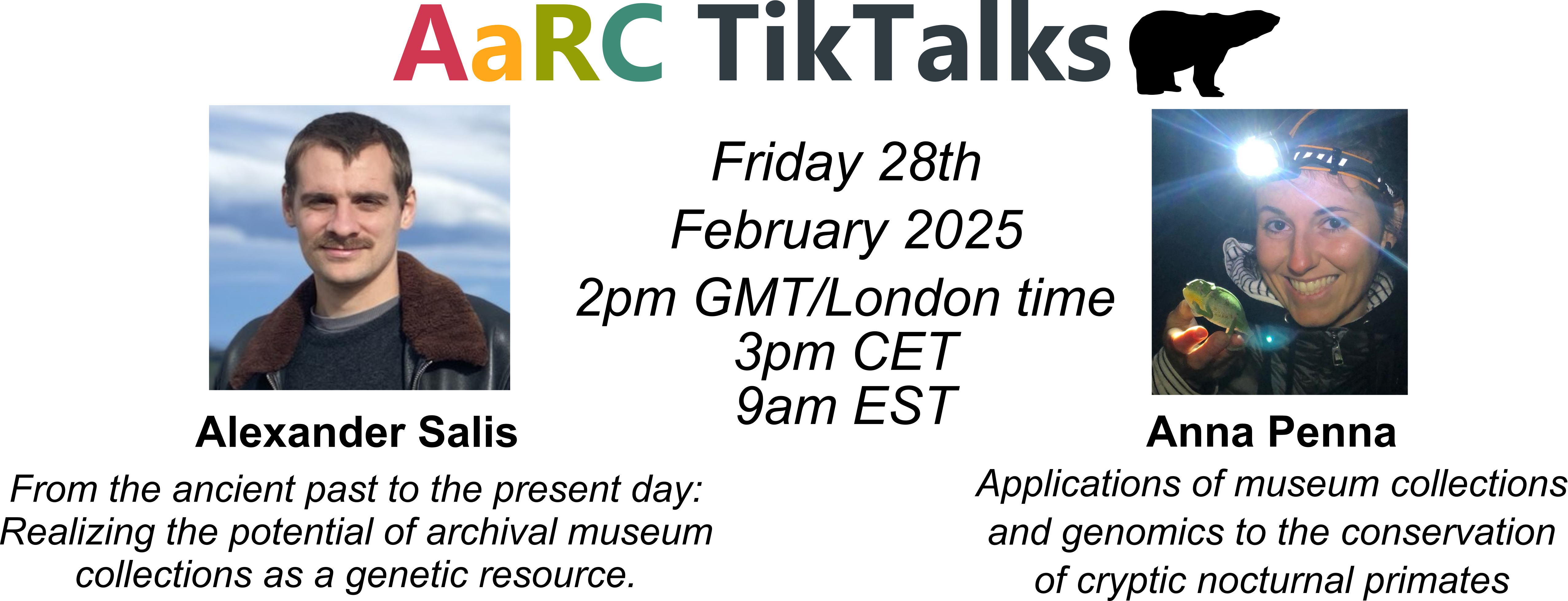 AaRCTikTalks poster for February 2025