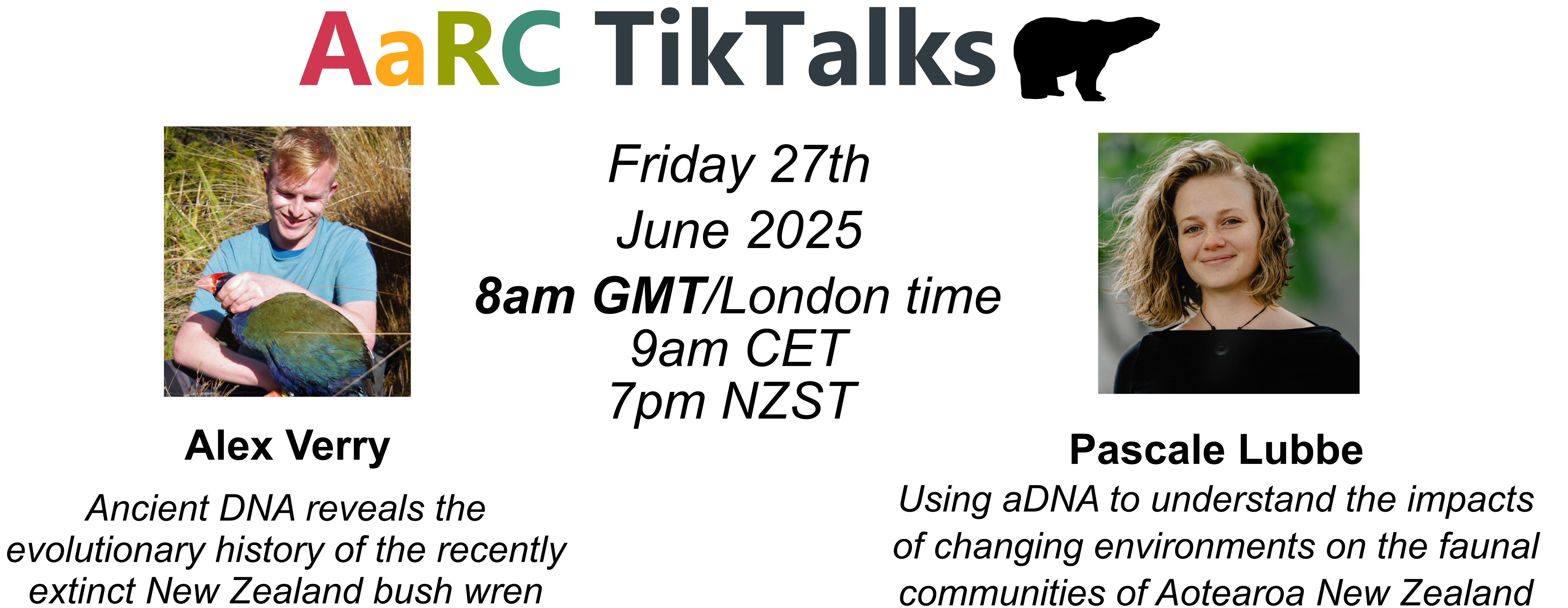 AaRCTikTalks poster for June 2025 AaRCTikTalks poster for June 2025