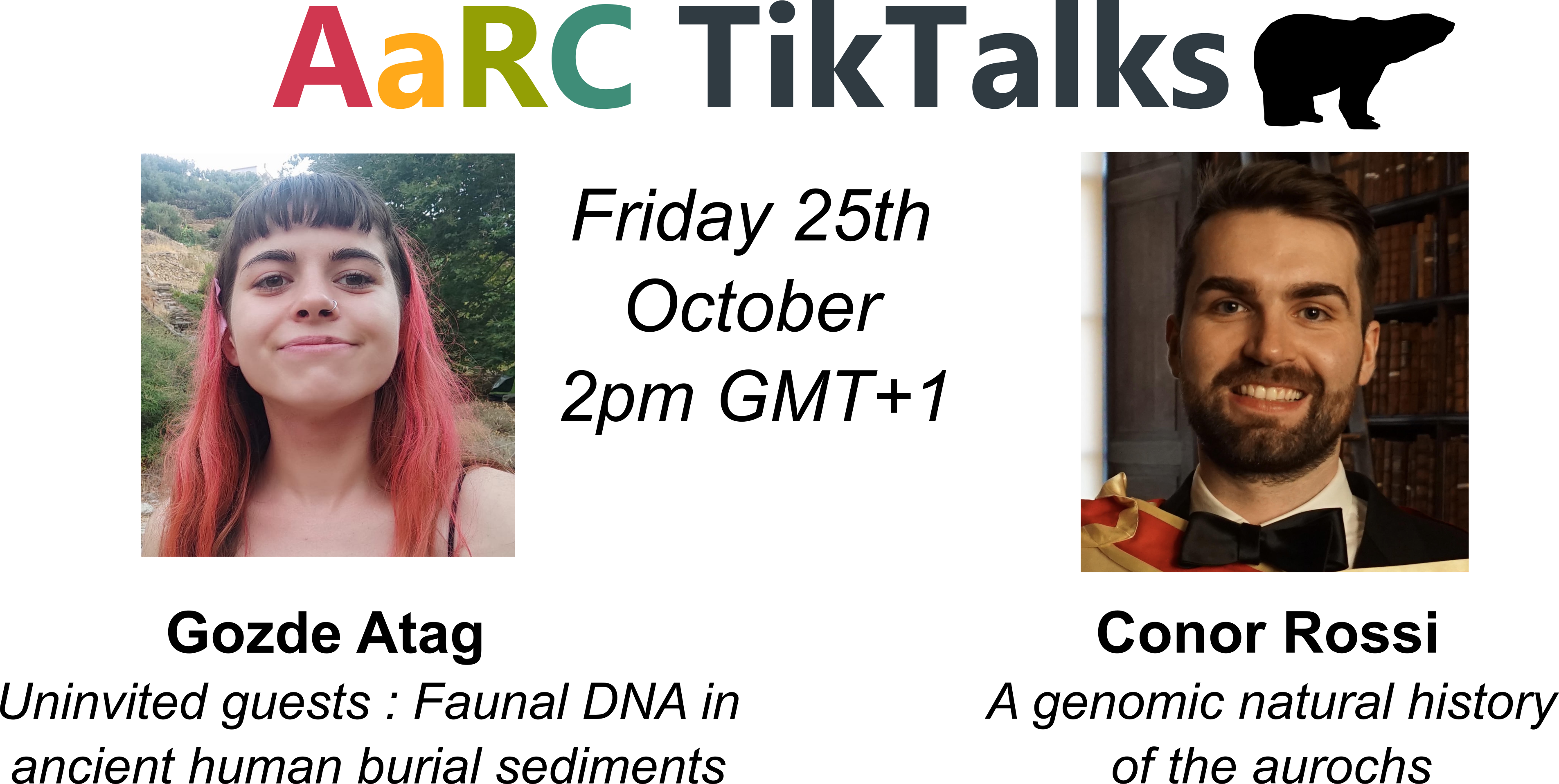 AaRCTikTalks poster for October