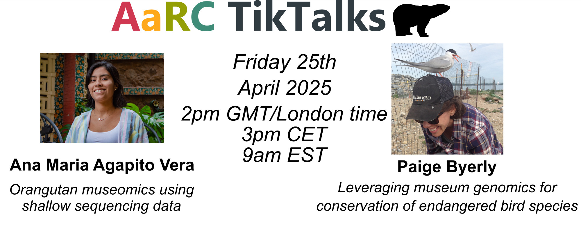 AaRCTikTalks poster for April 2025 AaRCTikTalks poster for April 2025